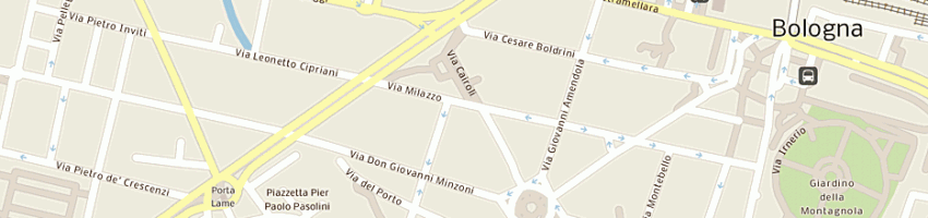 Mappa della impresa supercarni (snc) a BOLOGNA