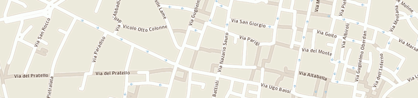 Mappa della impresa bar eritrea sas di ghebru lettebrahan a BOLOGNA