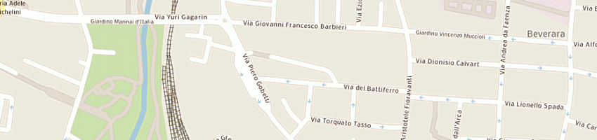Mappa della impresa climarai srl a BOLOGNA