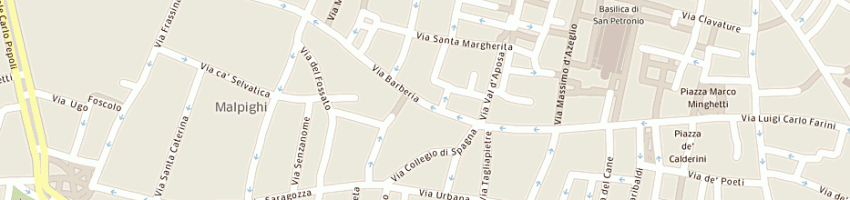 Mappa della impresa mancini mancini e partners srl a BOLOGNA