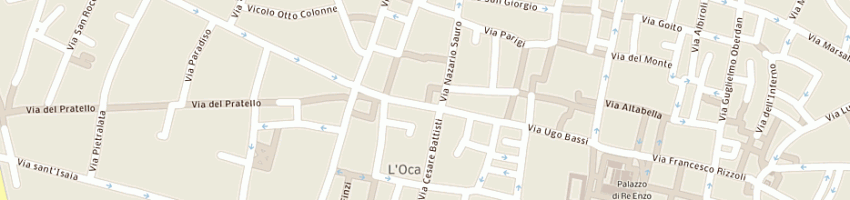 Mappa della impresa omnitel gestione spa a BOLOGNA
