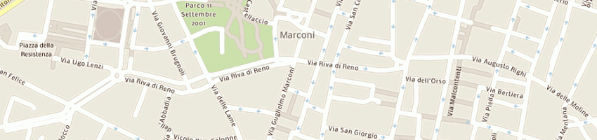 Mappa della impresa unicredit banca spa a BOLOGNA