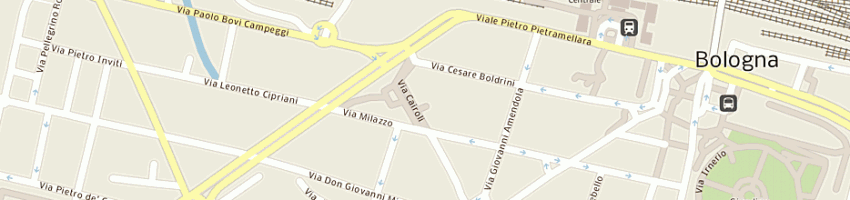Mappa della impresa plusvalore spa a BOLOGNA