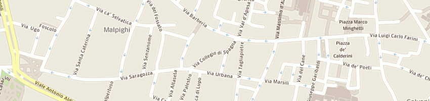 Mappa della impresa delli giorgio a BOLOGNA