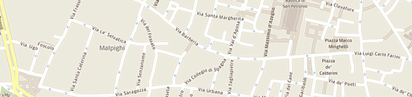 Mappa della impresa morpurgo matteo a BOLOGNA