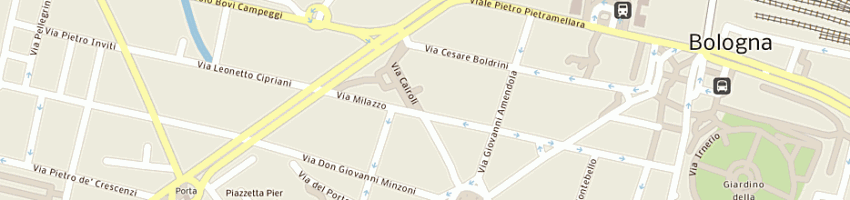 Mappa della impresa incontri mediterranei a BOLOGNA