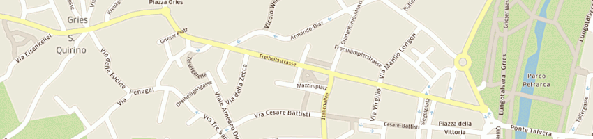 Mappa della impresa stadler - gries a BOLZANO
