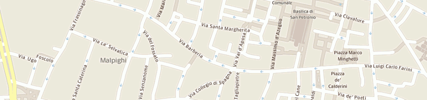 Mappa della impresa f e f group srl a BOLOGNA