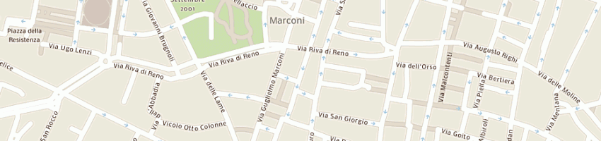 Mappa della impresa ye xiang a BOLOGNA