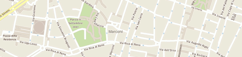 Mappa della impresa bar carlo a BOLOGNA