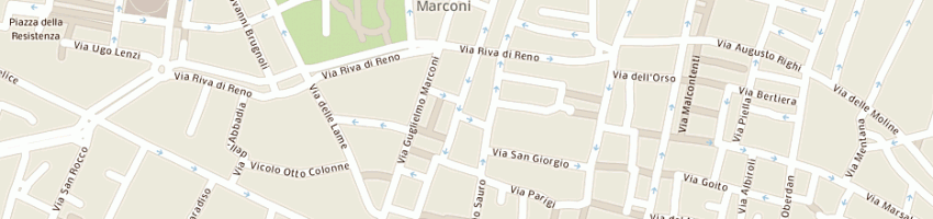 Mappa della impresa esclusivamente srl a BOLOGNA