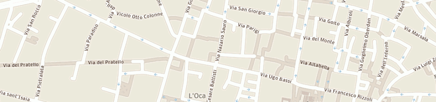 Mappa della impresa centro studi e servizi speedwriting snc di bergamaschi anna rosa e c a BOLOGNA