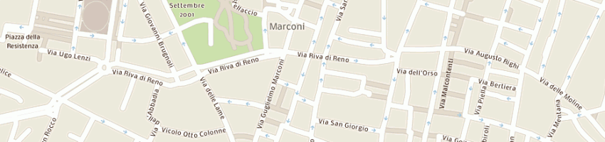 Mappa della impresa renomo srl a BOLOGNA