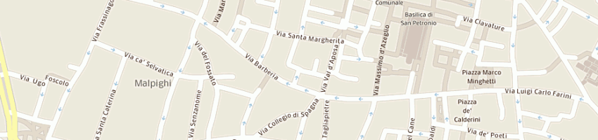 Mappa della impresa impresa zagnoni felice a BOLOGNA