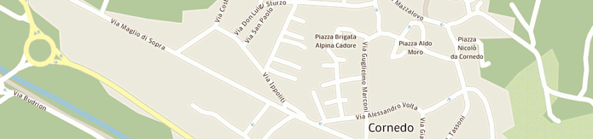 Mappa della impresa albatech informatica srl a VICENZA