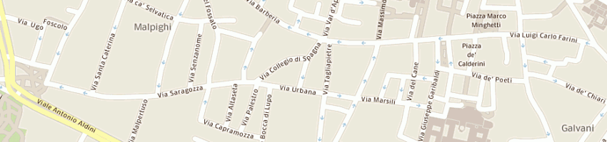 Mappa della impresa berti gianluca a BOLOGNA