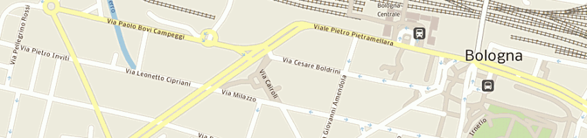 Mappa della impresa gian piero picciarelli e c sas a BOLOGNA
