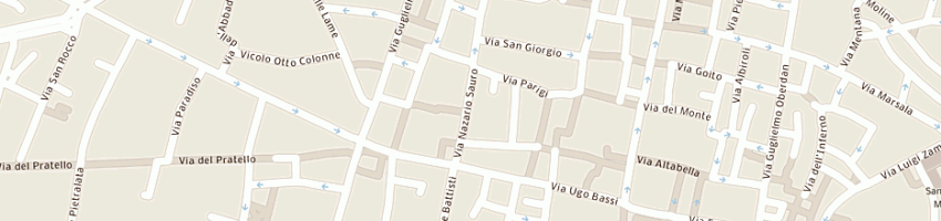 Mappa della impresa uippet srl a BOLOGNA