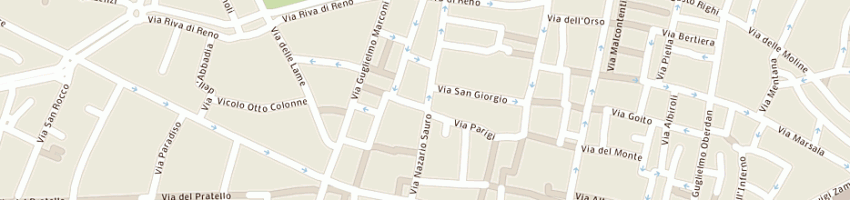 Mappa della impresa ministero delle comunicazioni ispettorato emilia romagna a BOLOGNA