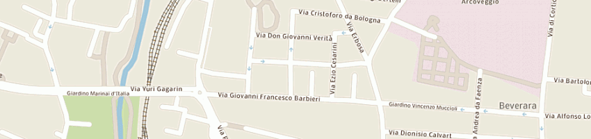 Mappa della impresa bugamelli giorgio a BOLOGNA