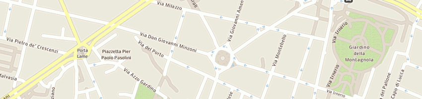 Mappa della impresa vallania giovanni a BOLOGNA