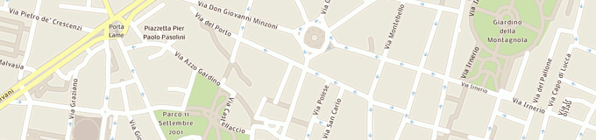 Mappa della impresa pironi bruno a BOLOGNA