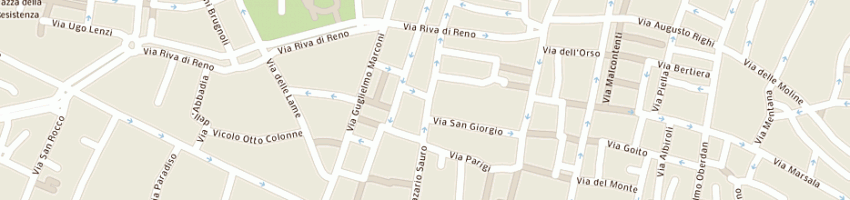 Mappa della impresa the benedict school srl a BOLOGNA