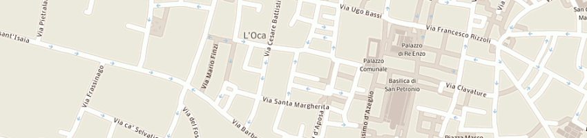 Mappa della impresa canonici regolari lateranensi s salvatore a BOLOGNA