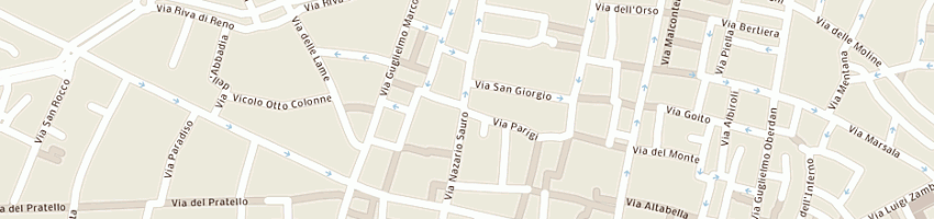 Mappa della impresa righi valentina a BOLOGNA