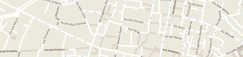 Mappa della impresa doppio zero piadineria crescioni e insalate stefano a BOLOGNA