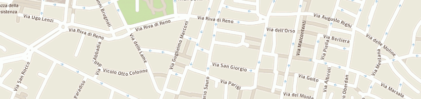 Mappa della impresa molza stefano a BOLOGNA