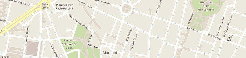 Mappa della impresa camera del lavoro metropolitana cgil bologna a BOLOGNA