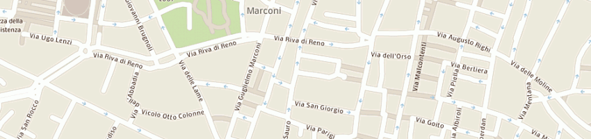 Mappa della impresa willies corporation sas di testi mirko e c a BOLOGNA