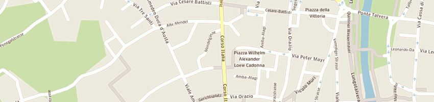 Mappa della impresa melani franco a BOLZANO