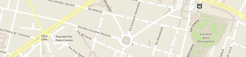 Mappa della impresa centro di servizio sociale per adulti a BOLOGNA