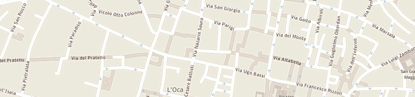 Mappa della impresa paola m a BOLOGNA