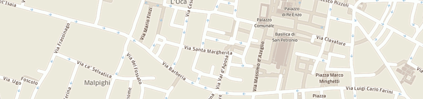 Mappa della impresa gualanti antonella a BOLOGNA