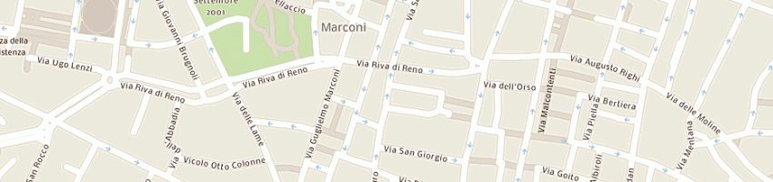 Mappa della impresa milani giuliano a BOLOGNA