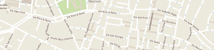 Mappa della impresa toro assicurazioni spa a BOLOGNA