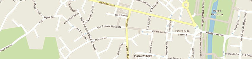 Mappa della impresa salone coiffeure norma a BOLZANO