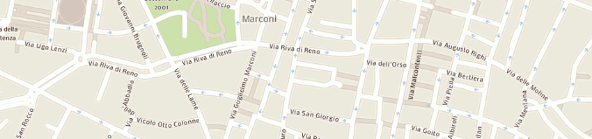 Mappa della impresa chepi sas di forchielli federico e c a BOLOGNA
