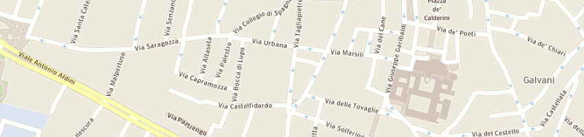 Mappa della impresa casa di riposo s francesco a BOLOGNA