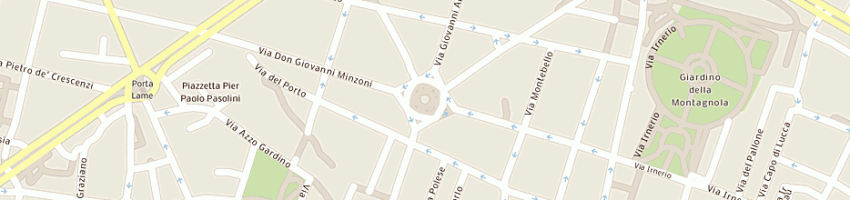 Mappa della impresa dek srl a BOLOGNA