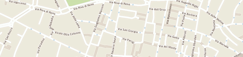 Mappa della impresa bosi carlo a BOLOGNA