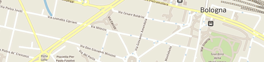 Mappa della impresa la habana vieja sas di targa sara e c a BOLOGNA