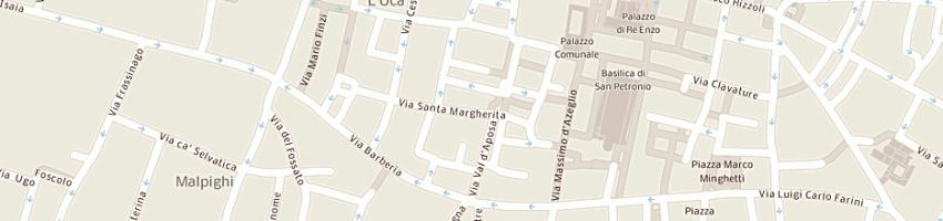 Mappa della impresa condominio di via s margherita 11 a BOLOGNA