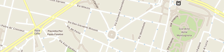 Mappa della impresa associazione seneca a BOLOGNA