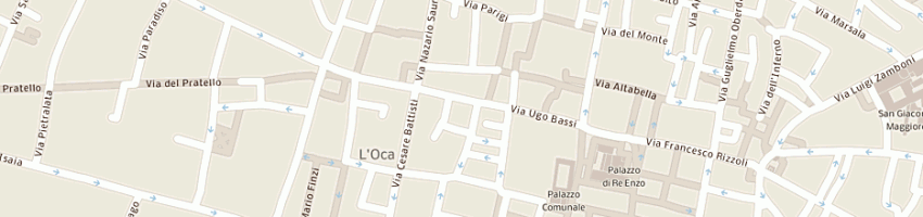 Mappa della impresa upim srl a BOLOGNA