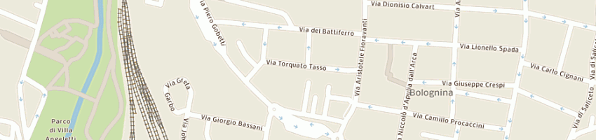 Mappa della impresa sac servizi ausiliari cinema spa a BOLOGNA