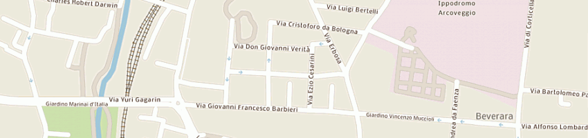 Mappa della impresa broccoli gianfranco a BOLOGNA